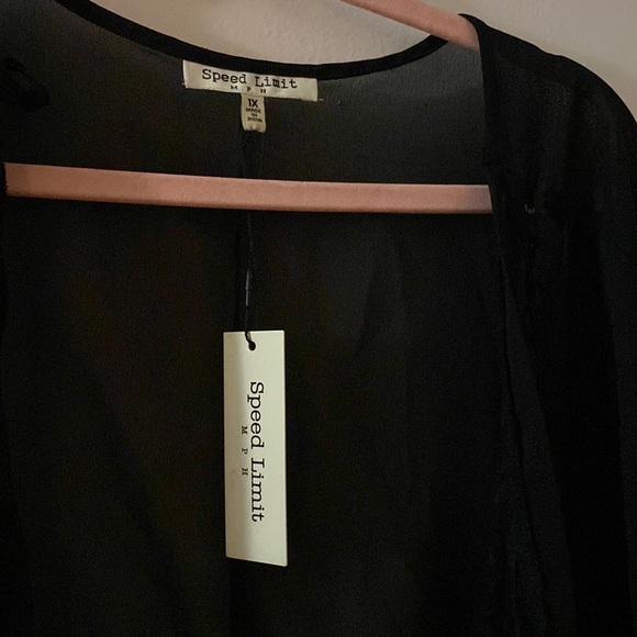 NWT Sheer Robe🕷 - Picture 3 of 3